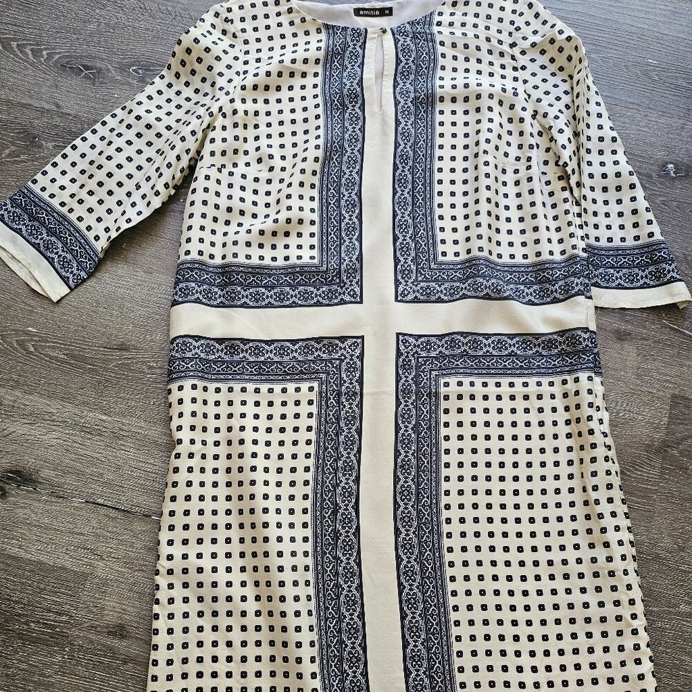 Silk dress from Spain by Amitie